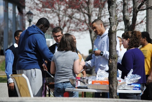 Hanging Out at the Barbecue