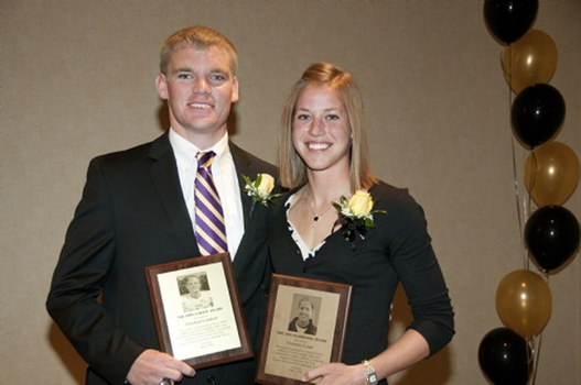 Courtney Lauer '11 & Jonathan Lambert '11 - Top Senior Athletes