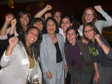 Feminista! meets Dolores Huerta in Chicago!