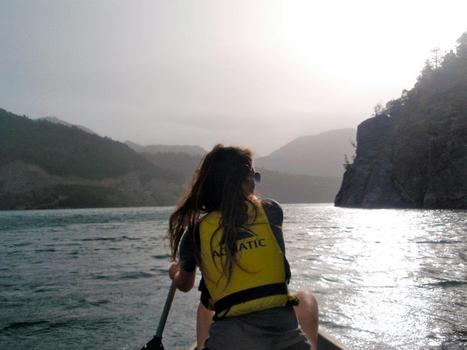 Canoeing in Patagonia, Argentina