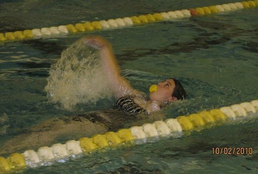 One of our lovely ladies competeing in Anchor Splash '10