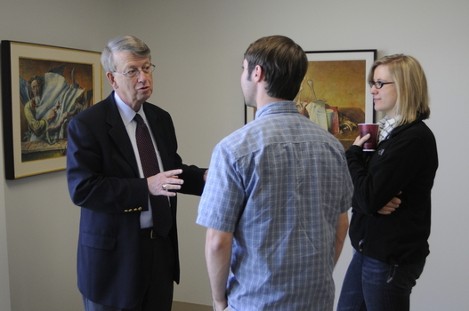 Robert Bottoms during 2009 Undergraduate Ethics Symposium