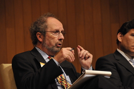 Dr. Steele presenting during 2008 DePauw Discourse