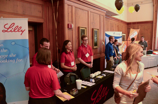 Career Fair in UB Ballroom
