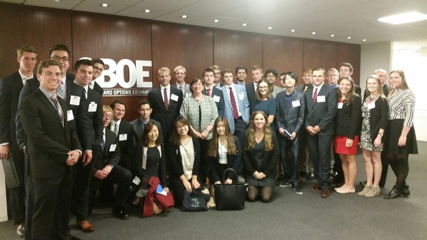 Our students enjoying their time on the Chicago Career Exploration trip.