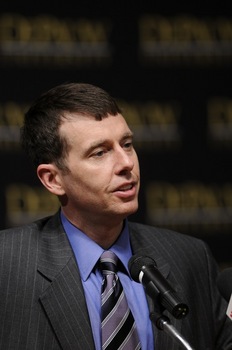 David Plouffe, former campaign manager for President Obama, in February 2009.