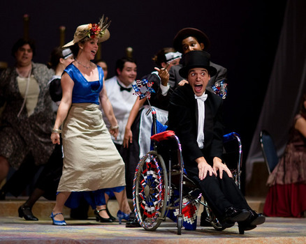 School of Music students and alumni participate in a world premiere musical, "Einstein and the Roosevelts," written by Nancy Ford '57 and Gretchen Cryer '57 - 2008