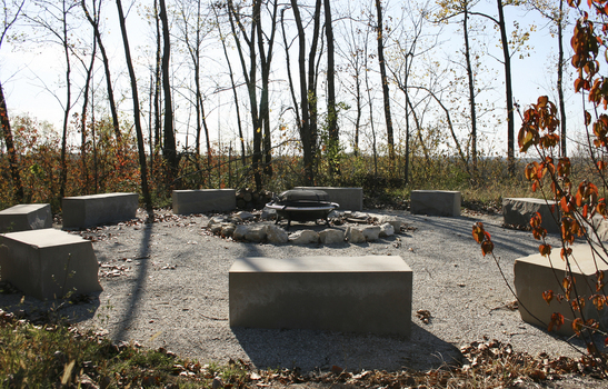 Fire pit for small gatherings and lively discussion