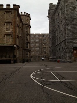 Walking through the barracks at West Point