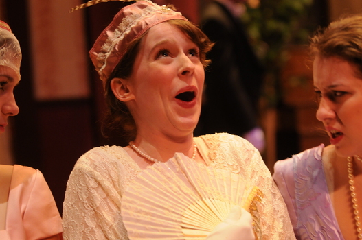 The DePauw Theatre production of "Lady Windermere's Fan – A Play about a Good Woman" by Oscar Wilde.