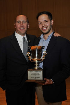 Walker Cup winner Nic Flores, 2012