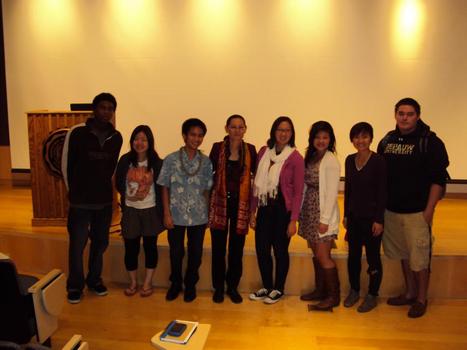 AAPI Initiative + AAAS co-sponsored event with Professor Helen Quan, Arizona State University, "Mobilizing Pan-Asian America." (Fall '11) 
