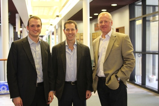 Our students attended an "Industry Insight" panel focusing on Real Estate. The panel included Scott Shelbourne '03, John Kite '87 and Chuck Hall.