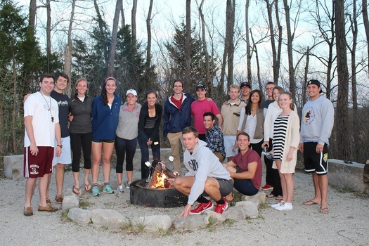 Management Fellows enjoying their time at a social event that was planned by the Leadership Council.