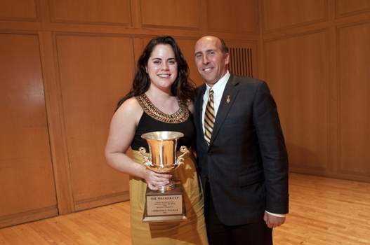 Walker Cup winner Christine Walker, 2011