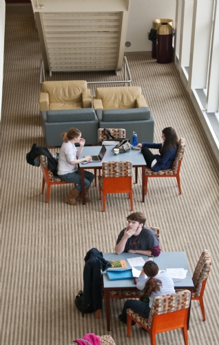 Students Studying