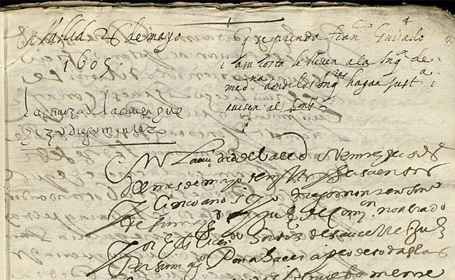 Inquisition manuscript page