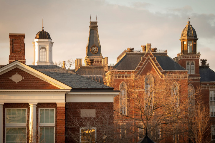 Various campus buildings 