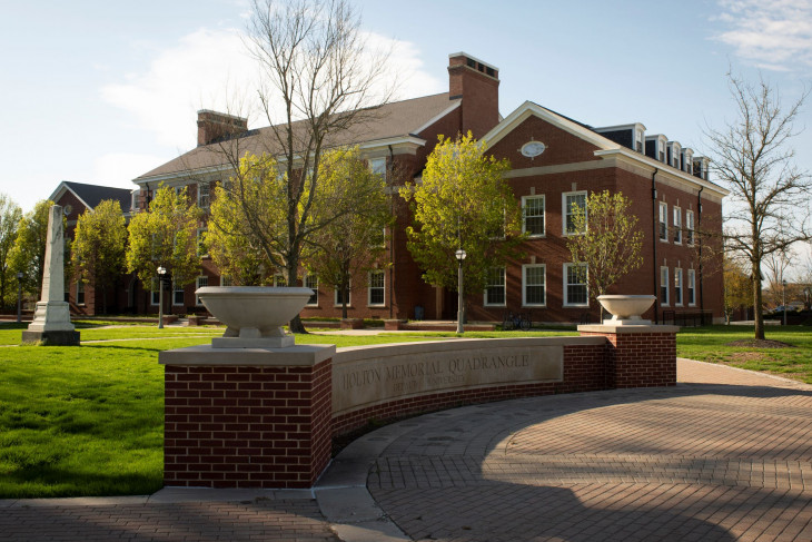 Campus shot near Asbury 