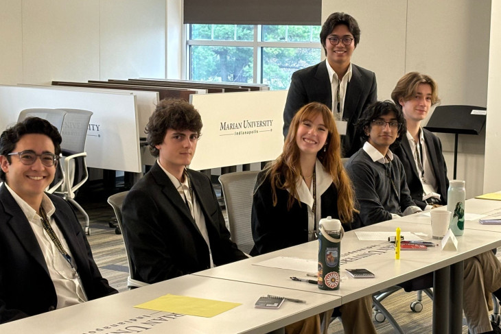 DePauw ethics bowl team