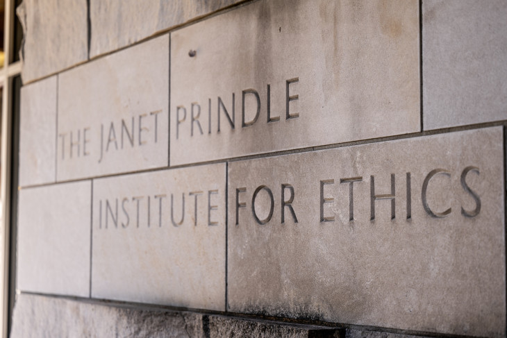 Prindle Institute sign