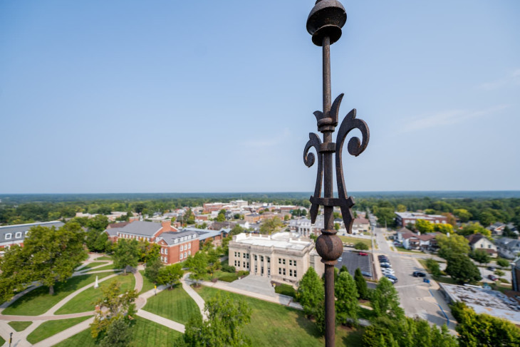 aerial from East College