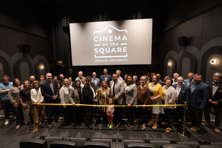City and university leaders cut the ribbon on the new cinema
