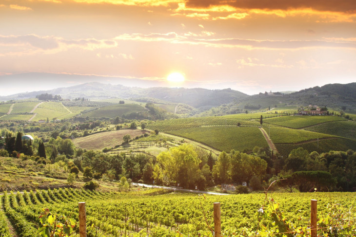Tuscan countryside