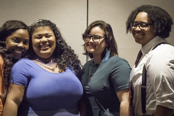 Students and Alumni connecting at Coming Together programming