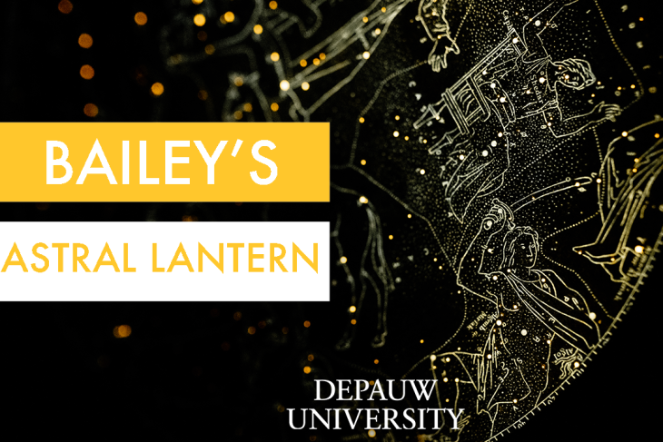 Close-up image of Bailey's lantern