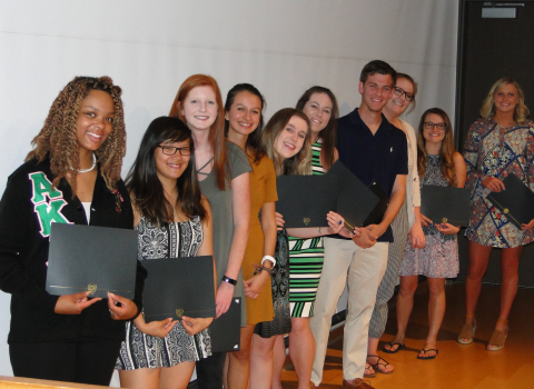 2018 student awards ceremony