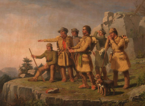 Painting of Explorers