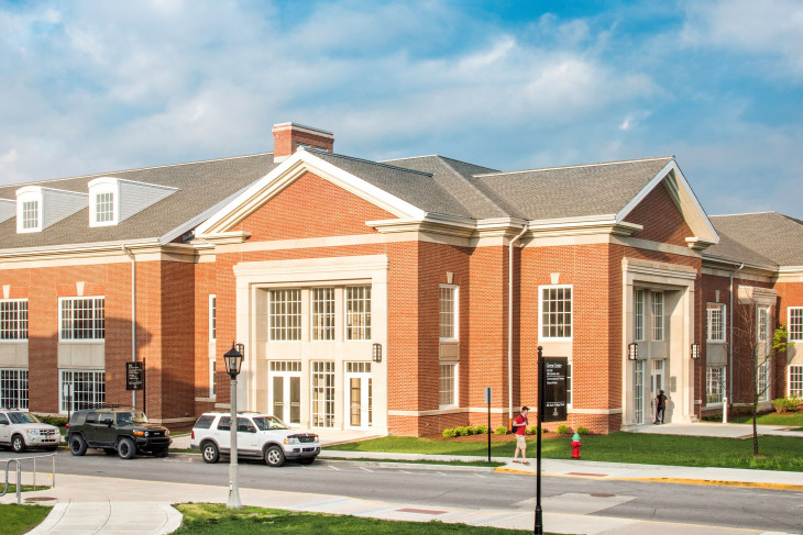 DePauw Health and Wellness Center exterior 