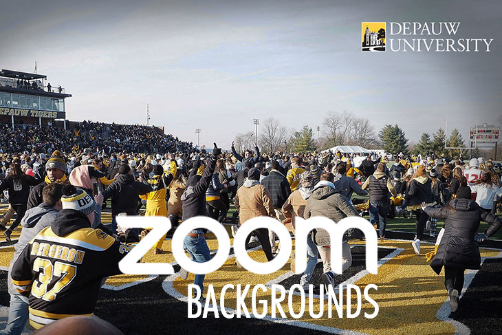 Monon Bell DePauw Zoom Backgrounds