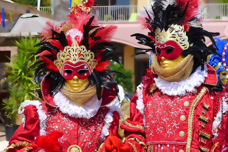 Outfits for the Carnival of Venice