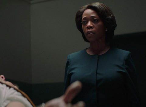 Alfre Woodard in a scene from Clemency