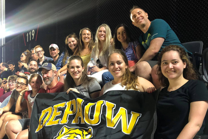 DePauw DC Alumni at DC United Soccer Game