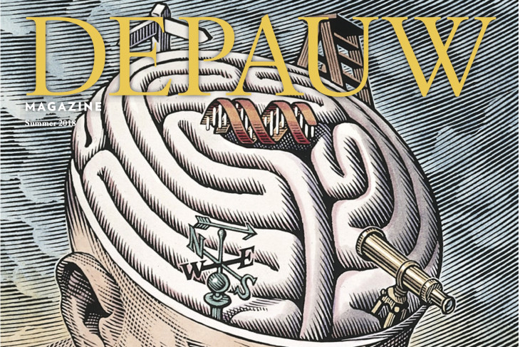 Cover of DePauw Magazine