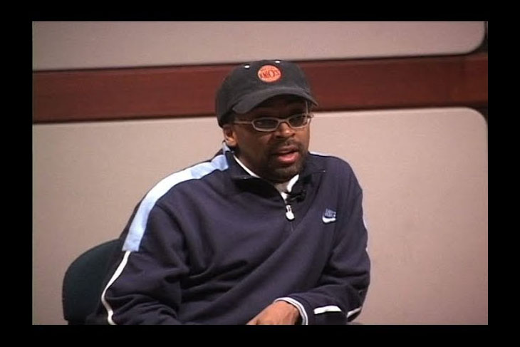 Spike Lee during an Ubben Lecture conversation