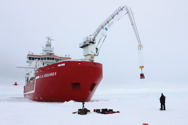 South African icebreaker S.A. Agulhas II 