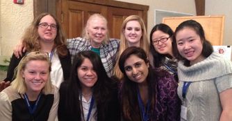 Seven DePauw Computer Science Majors attend INWIC, and Ashley Conard Wins Two Awards