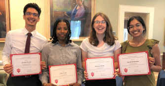 Six Students Perform Summer REU Research (Summer 2018)