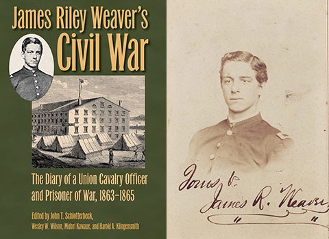 James Riley Weaver's Civil War Diary book cover