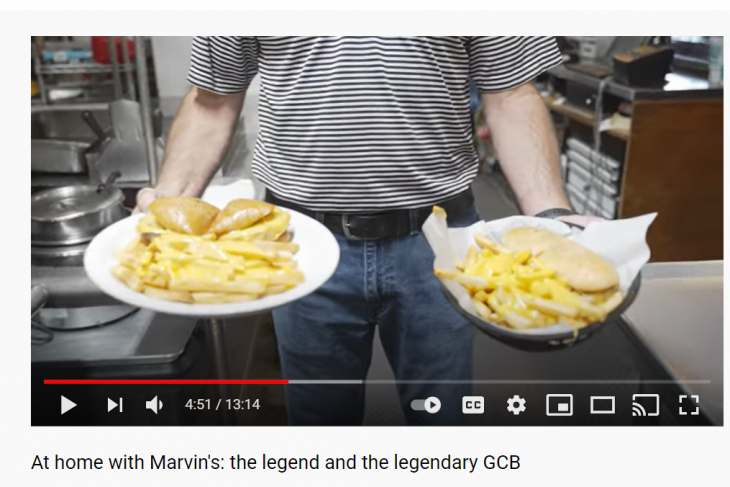 Marvin's GCB restaurant and home versions 