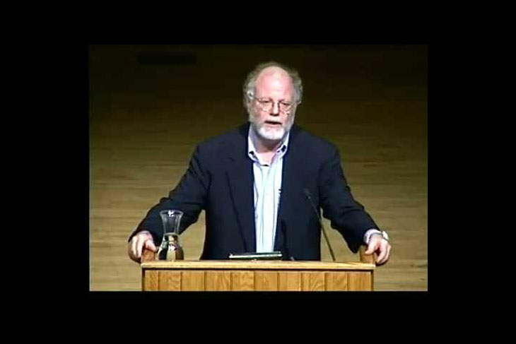 Ben Cohen speaking during an Ubben Lecture