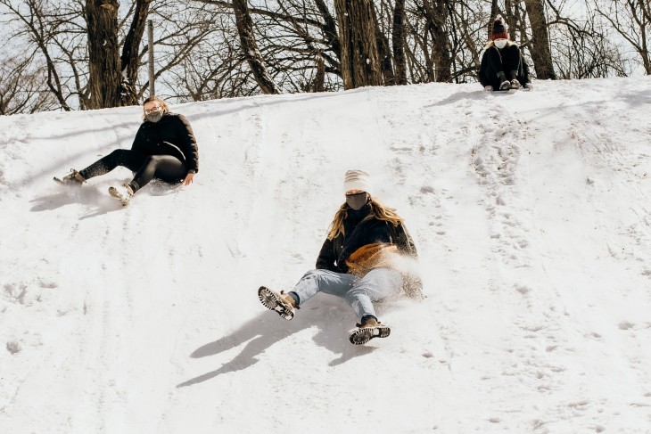 Sledding