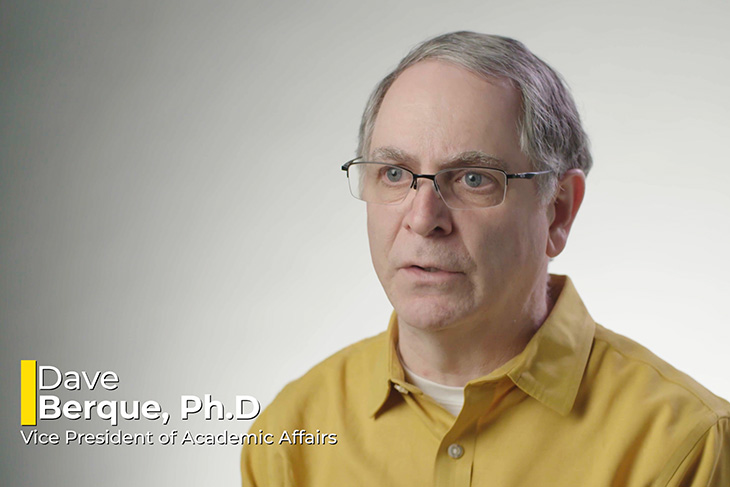 Dave Berque, Ph.D - Vice President of Academic Affairs