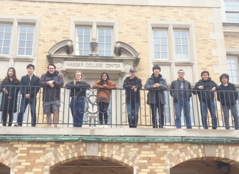 Students who won the St. Mary's second annual Data Science Hackathon