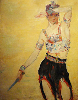 Russian Dancer by Wayman E. Adams