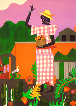 In the Garden by Romare Bearden